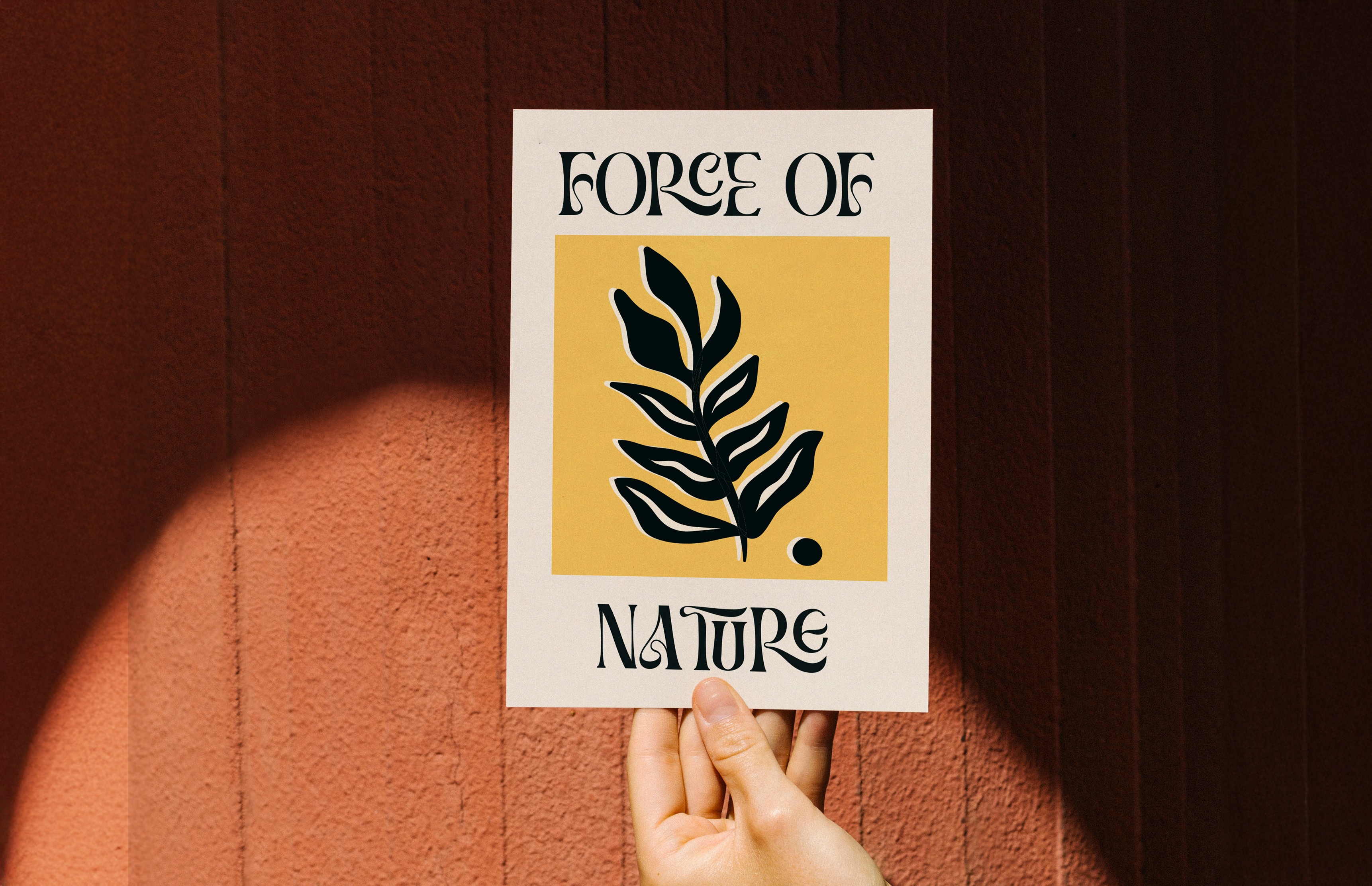 A post card with an illustration